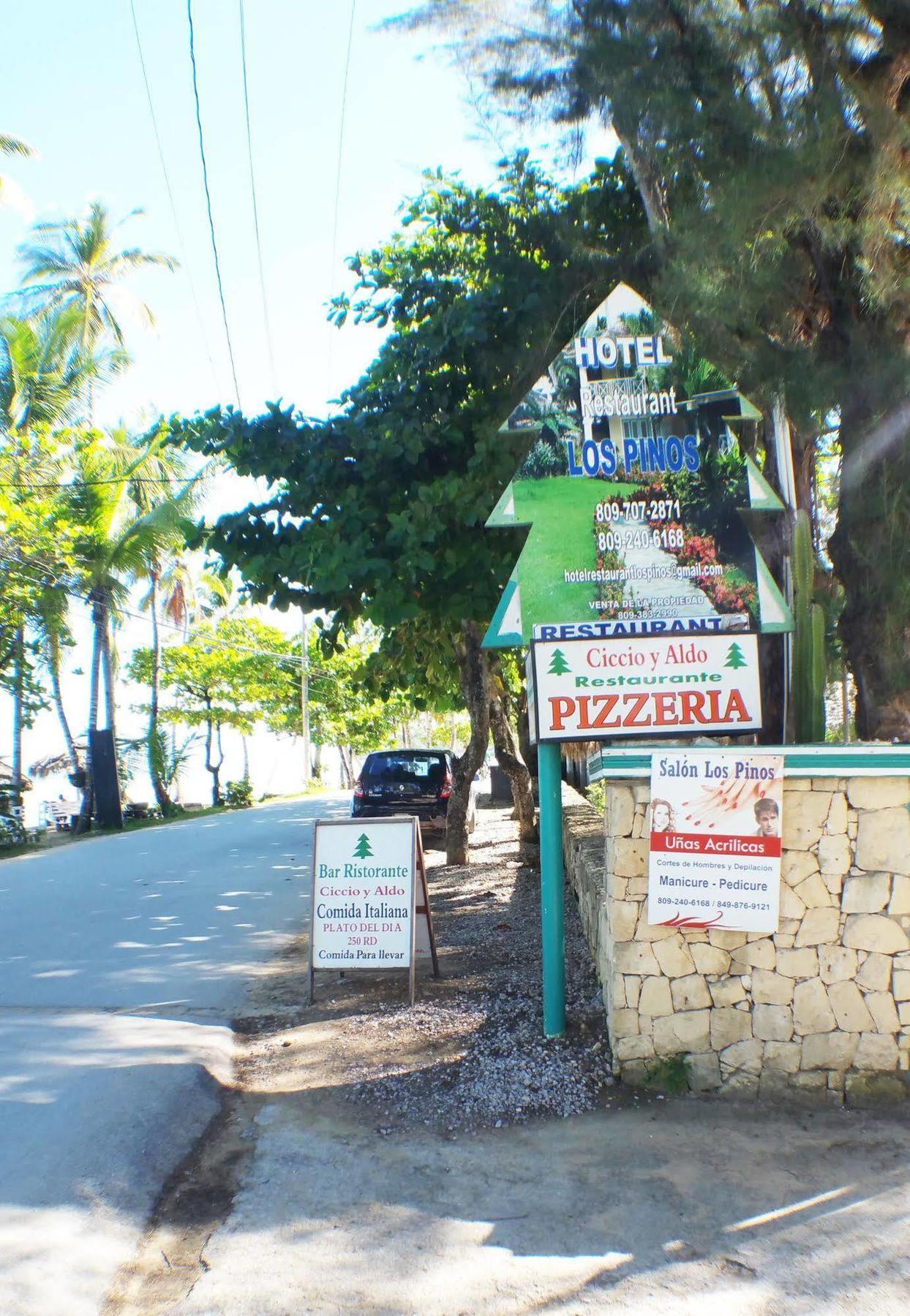 Hotel Los Pinos Las Terrenas Exteriér fotografie